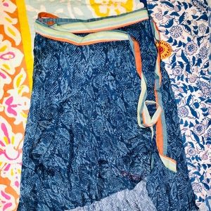 Anthropologie Wrap Skirt